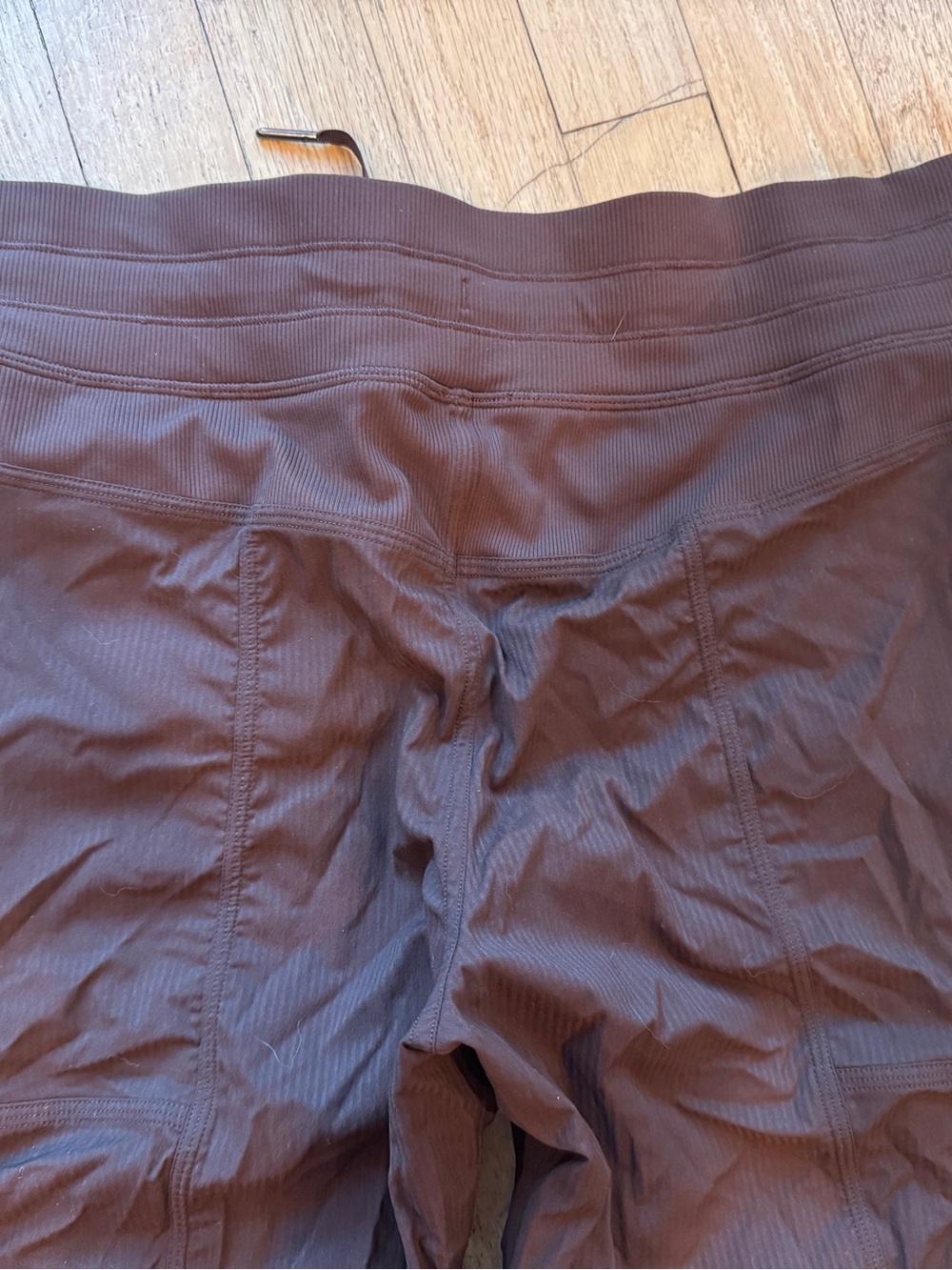 Lululemon Dance Studio Pant Espresso Coffee Brown Sz 10 EUC - Picture 7 of 8